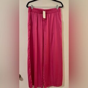 NWT Vibrant Pink Flowy Pants